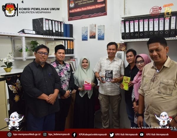 Kunjungan koordinasi dan monitoring dari Ketua dan Anggota KPU Provinsi Kalbar