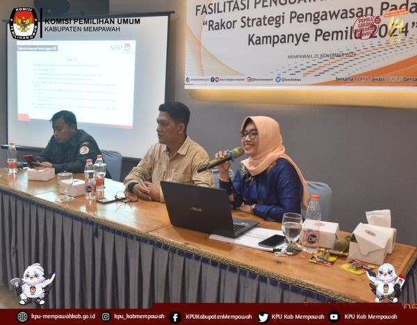 Rapat Koordinasi Strategi Pengawasan Tahapan Kampanye Pemilu 2024