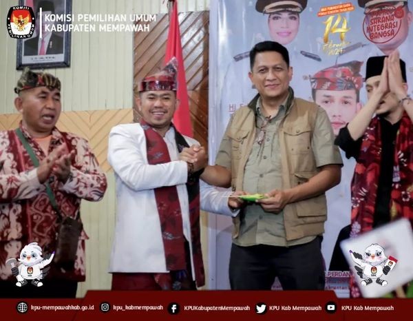 Pelantikan Ranting Serentak, Diksar dan Deklarasi Pemilu Damai Tahun 2024