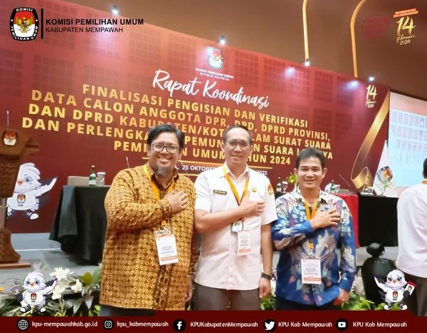 Rakor Finalisasi dan Verifikasi Data Calon Anggota DPR, DPD, DPRD Prov dan DPRD Kab/Ko