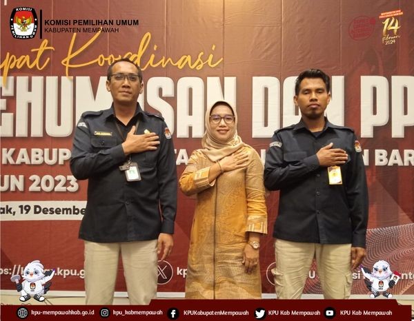 Rapat Koordinasi Kehumasan dan PPID KPU Kabupaten/Kota se-Kalimantan Barat Tahun 2023