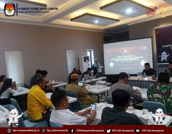 Rakor Kampanye Rapat Umum Pemilihan Umum Tahun 2024