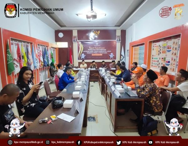 Rapat Koordinasi Persiapan Penyampaian Laporan Awal Dana Kampanye (LADK)