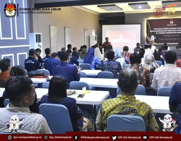 Evaluasi Kinerja Badan Adhoc Dalam Penyelenggaraan Pemilihan Umum tahun 2024 di Tingkat Kab Mempawah