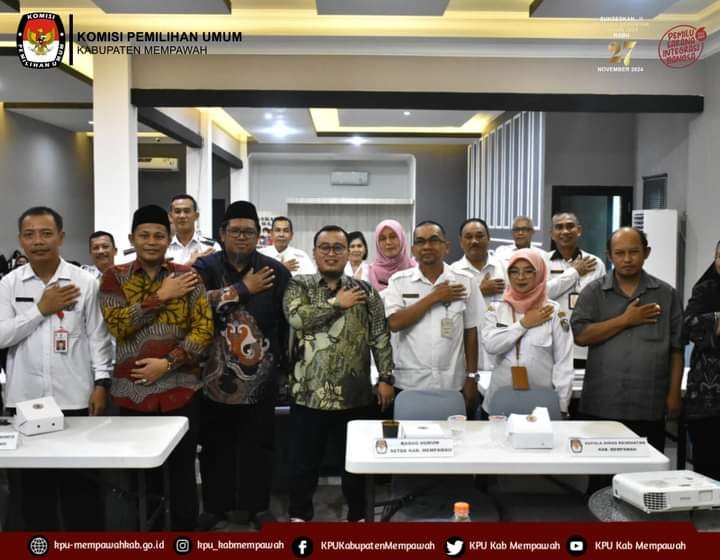 Sosialisasi pembentukan PPK/PPS Dalam Pilkada Serentak Tingkat Kabupaten Mempawah