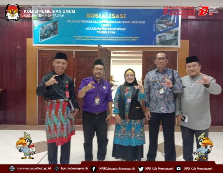 UNDANGAN SOSIALISASI BAGI PPID YANG DIGELAR OLEH DINAS KOMINIKASI DAN INFORMATIKA