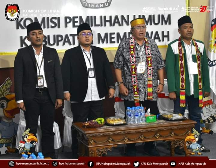 HARI KE-3 PENDAFTARAN PASANGAN BAKAL CALON BUPATI DAN WAKIL BUPATI MEMPAWAH TAHUN 2024