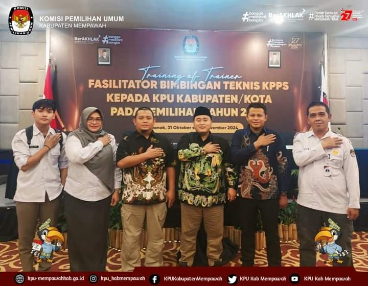 TOT Fasilitator Bimtek KPPS KPU Kabupaten/Kota Pemilihan 2024