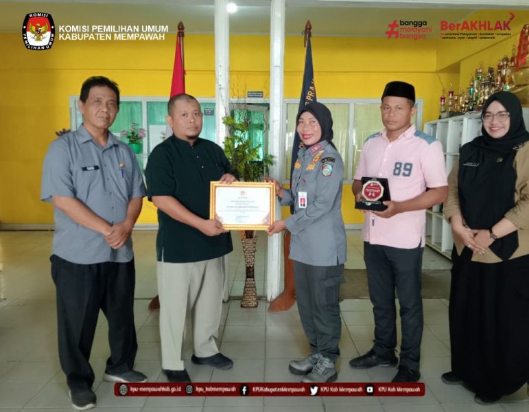 KPU Mempawah Apresiasi Dukungan Satpol PP dalam Pemilihan Serentak 2024