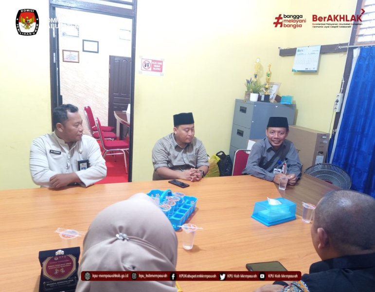 KPU Mempawah Apresiasi Dukungan Diskominfo dalam Pemilihan Serentak 2024