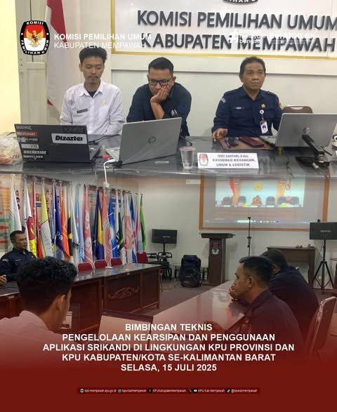 Bimbingan Teknis Pengelolaan Kearsipan dan Penggunaan Aplikasi Srikandi