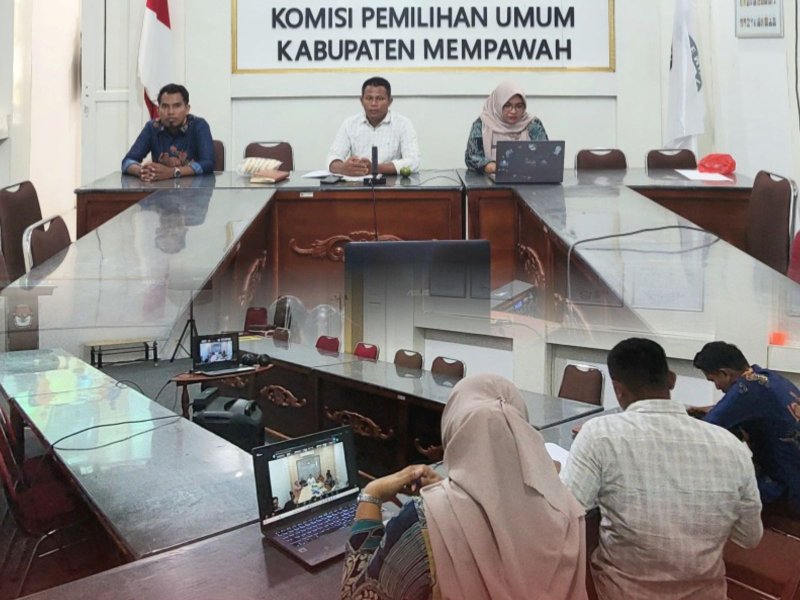 Rapat Koordinasi Pengisian Indeks Partisipasi Pilkada Tahun 2024