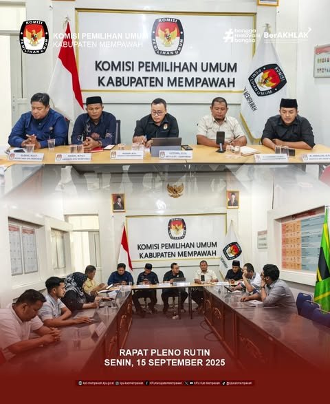 KPU Mempawah Tekankan Disiplin dan Integritas Melalui Apel Pagi