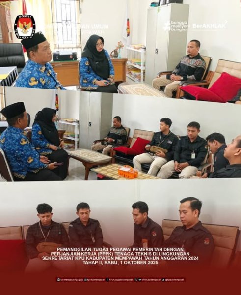 Pemanggilan Tugas Pegawai Pemerintah dengan Perjanjian Kerja (PPPK) Tenaga Teknis