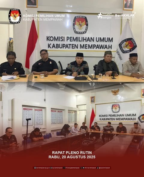 Rapat Pleno Rutin, Bahas Laporan Kegiatan dan Program Kerja ke Depan