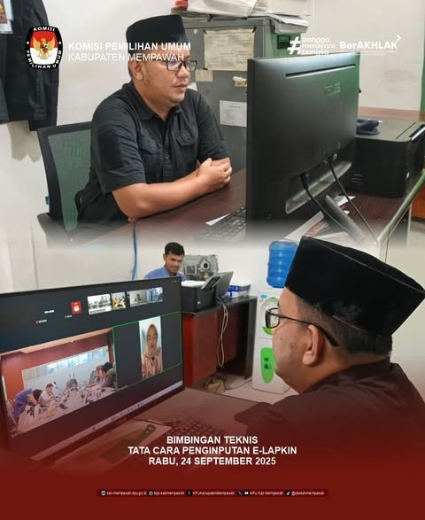 Bimbingan Teknis Tata Cara Penginputan E-Lapkin