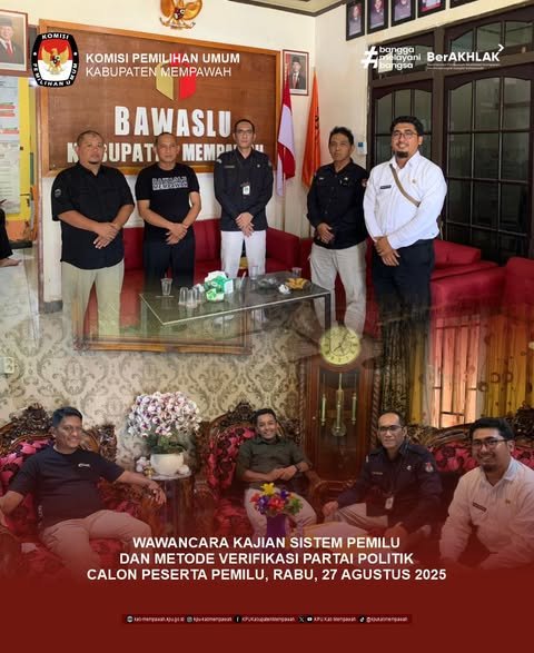 Wawancara penyusunan kajian sistem Pemilu dan metode verifikasi Parpol