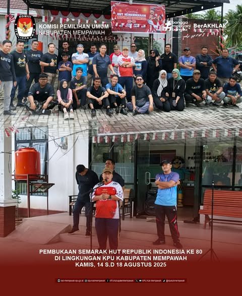 Gelar Semarak HUT RI ke-80 Tahun dengan Beragam Perlombaan Meriah