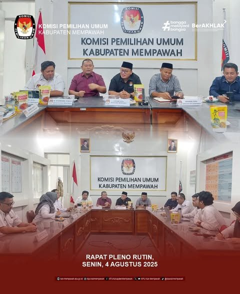 Rapat Pleno Rutin, Bahas Agenda Strategis dan Persiapan HUT RI ke-80