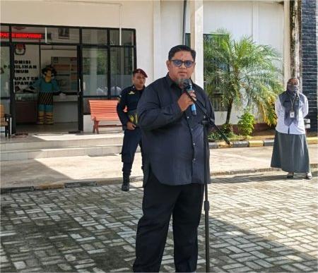 KPU Mempawah Gelar Apel Pagi, Tekankan Pentingnya Adab dalam Lingkungan Kerja